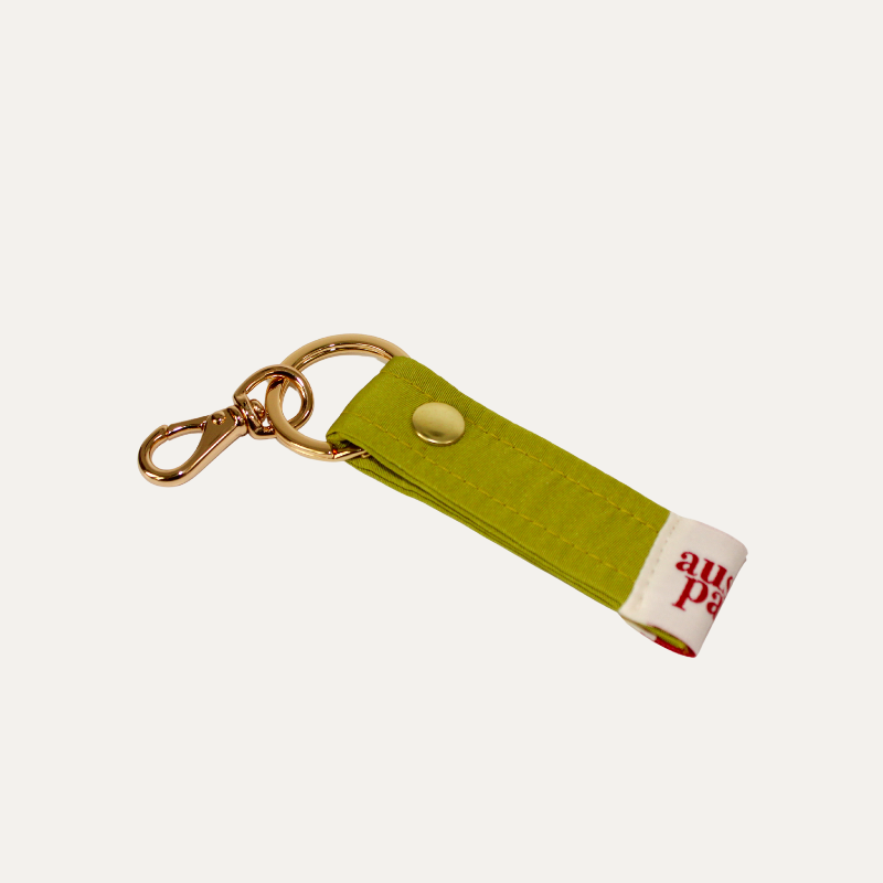 Silk Key Chain - Chartreuse